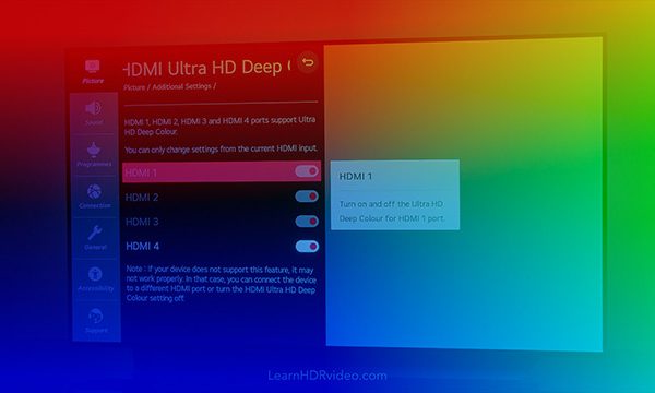 3.2 Monitoring in HDR